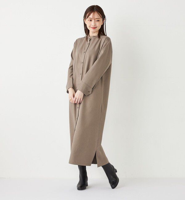 SHIPS Colors 「SHIPS Colors:〈洗濯機可能〉ビスチェ セット シャツ ワンピース」|ワンピース|