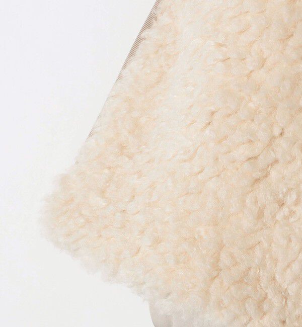 SHIPS KIDS「SHIPS KIDS:100～130cm / プードルファー&times;タフタ リバーシブル ジャケット」|その他|