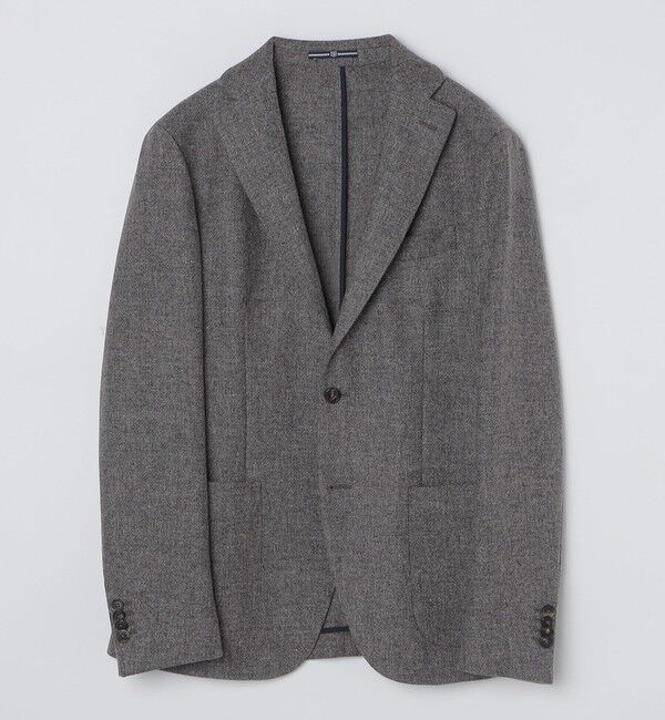 SHIPS「BREUER: Salento ウール ジャケット」|テーラードジャケット|ダークグレー