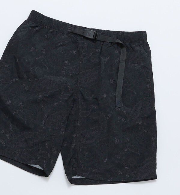 SHIPS「【SHIPS別注】Gramicci:〈撥水〉デュアラブルナイロン ショートパンツ」|その他|ブラック