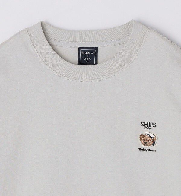 SHIPS Colors 「SHIPS Colors:TeddyBear(R) ワンポイント ロングスリーブ Tシャツ◇」|Tシャツ・カットソー|