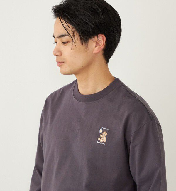 SHIPS Colors 「SHIPS Colors:TeddyBear(R) ワンポイント ロングスリーブ Tシャツ◇」|Tシャツ・カットソー|