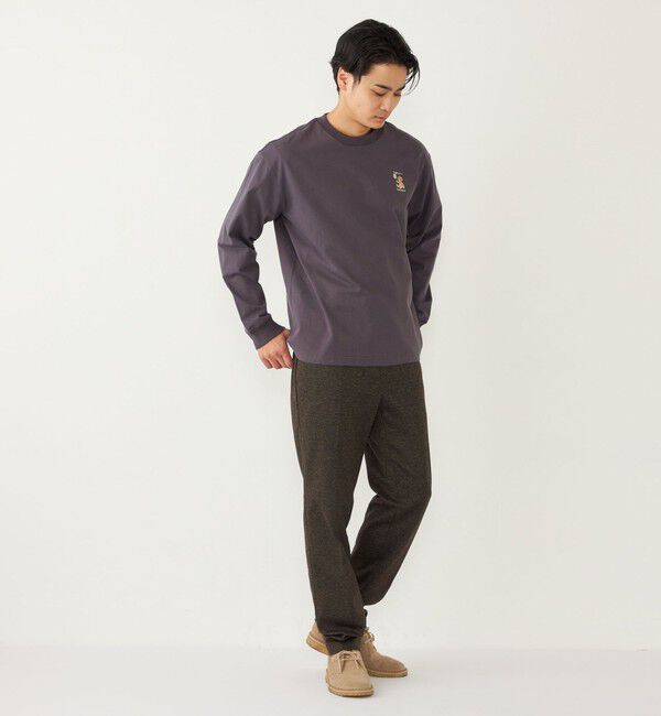 SHIPS Colors 「SHIPS Colors:TeddyBear(R) ワンポイント ロングスリーブ Tシャツ◇」|Tシャツ・カットソー|