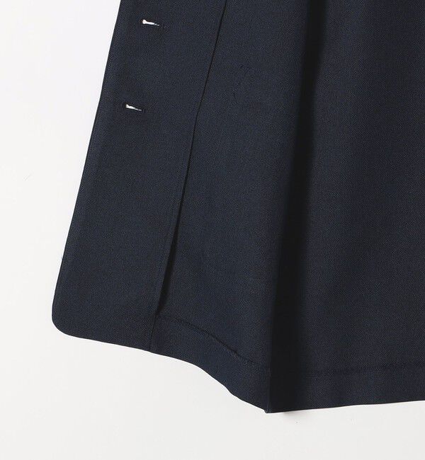 quaranciel「quaranciel:〈洗濯機可能〉Vネック ジレ＆フレア スカート セットアップ」|フレア|