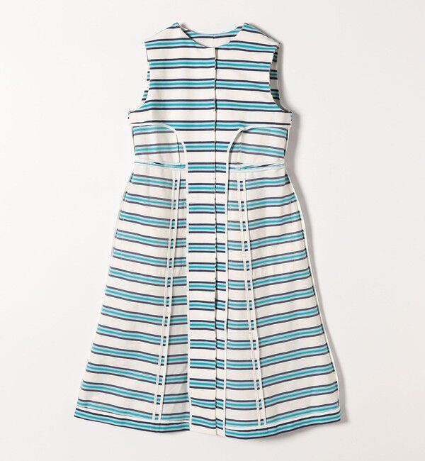 SHIPS any「SHIPS any:キャンバス ボーダー ジレ ワンピース」|ワンピース|