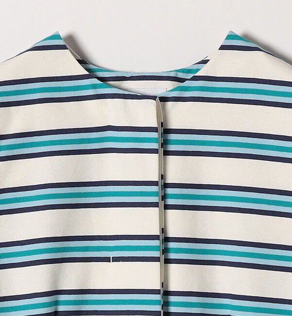 SHIPS any「SHIPS any:キャンバス ボーダー ジレ ワンピース」|ワンピース|