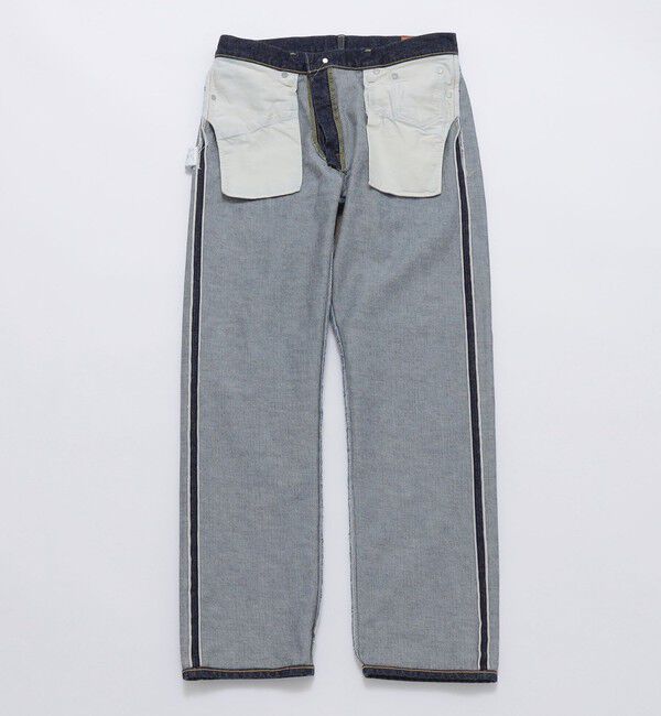 SHIPS「SHIPS: ベーシック 5ポケット ワンウォッシュ デニム パンツ」|デニム|