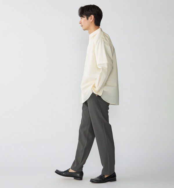 SHIPS「SHIPS: レギュラーカラー エアリー コットン ロングスリーブ シャツ」|シャツ・ブラウス|