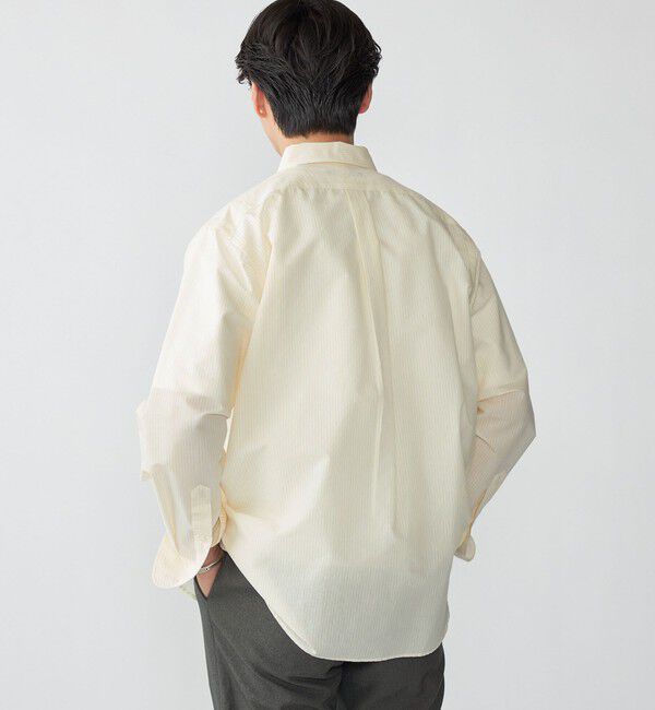 SHIPS「SHIPS: レギュラーカラー エアリー コットン ロングスリーブ シャツ」|シャツ・ブラウス|