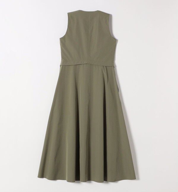 SHIPS any「SHIPS any:〈洗濯機可能〉タイプライター ジレ レイヤードデザイン ワンピース」|ワンピース|