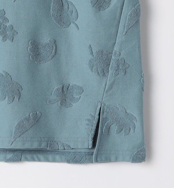 SHIPS KIDS「SHIPS KIDS:140cm～150cm / パイル ジャカード ノースリーブ TEE」|タンクトップ|