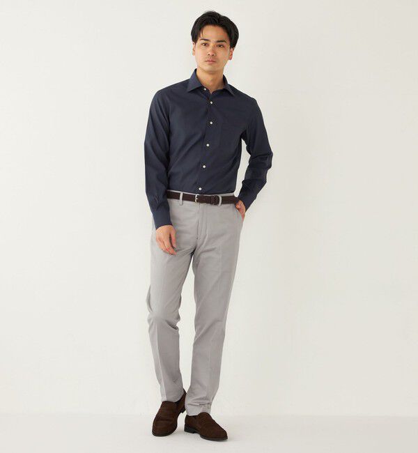 SHIPS Colors 「SHIPS Colors:SMART TECH(R) ノーアイロン ワイドカラー シャツ」|シャツ・ブラウス|