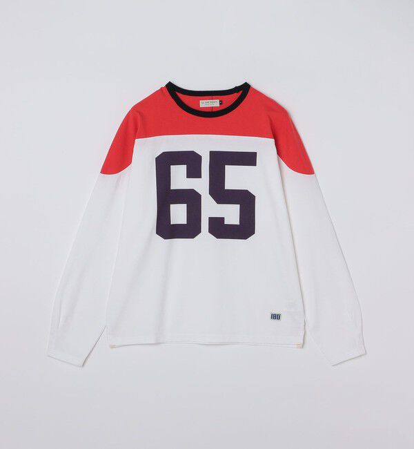 SHIPS「ILL180&deg;: 1965 FOOTBALL TEE」|Tシャツ・カットソー|レッド