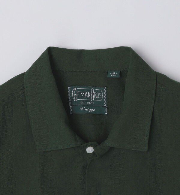 SHIPS「Gitman Vintage: CAMP DOBBY SS」|シャツ・ブラウス|