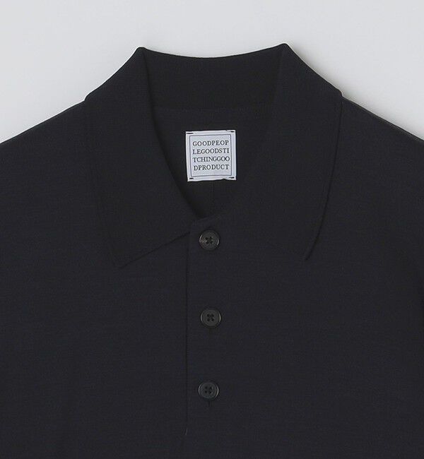 SHIPS「GP/GS/GP: レギュラーカラー ドルマン ニット ポロ」|ポロシャツ|