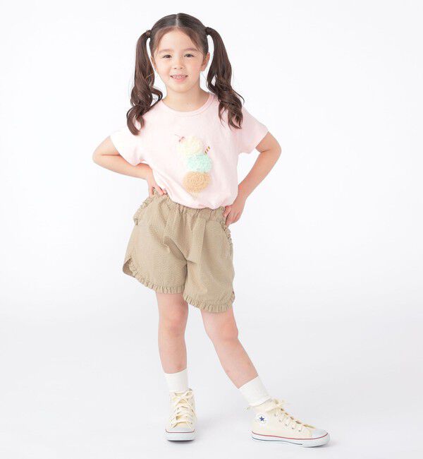 SHIPS KIDS「SHIPS KIDS:100～130cm / サマー モチーフ 半袖 TEE」|Tシャツ・カットソー|