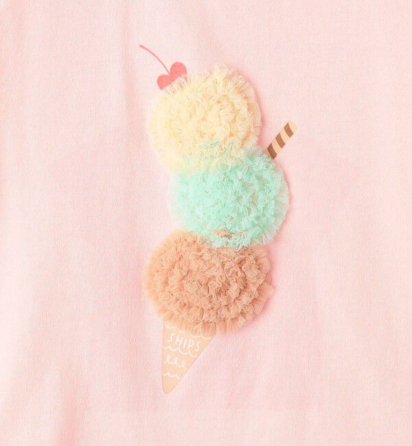 SHIPS KIDS「SHIPS KIDS:100～130cm / サマー モチーフ 半袖 TEE」|Tシャツ・カットソー|