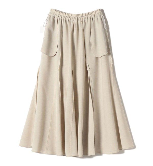 SHIPS for women「小泉里子コラボ:〈手洗い可能〉スラブ 綿麻混 スカート」|スカート|