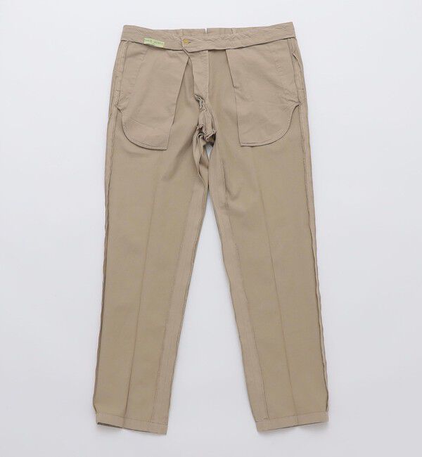 SHIPS「MARCEL LASSANCE:〈セットアップ対応〉G/DYED PIQUE TROUSERS」|チノ|