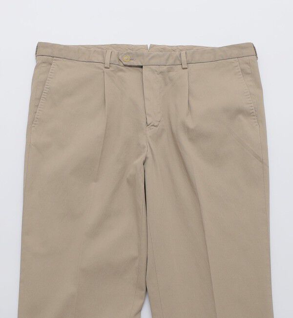 SHIPS「MARCEL LASSANCE:〈セットアップ対応〉G/DYED PIQUE TROUSERS」|チノ|