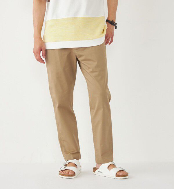 SHIPS Colors 「SHIPS Colors:〈洗濯機可能〉テーパード アンクル チノ パンツ」|チノ|