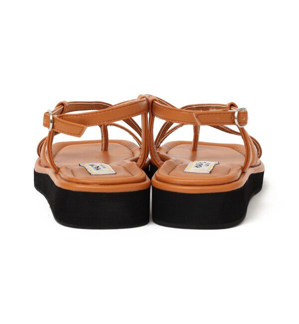 SHIPS any「MACMOC: Hive クロス ストラップ サンダル」|サンダル|