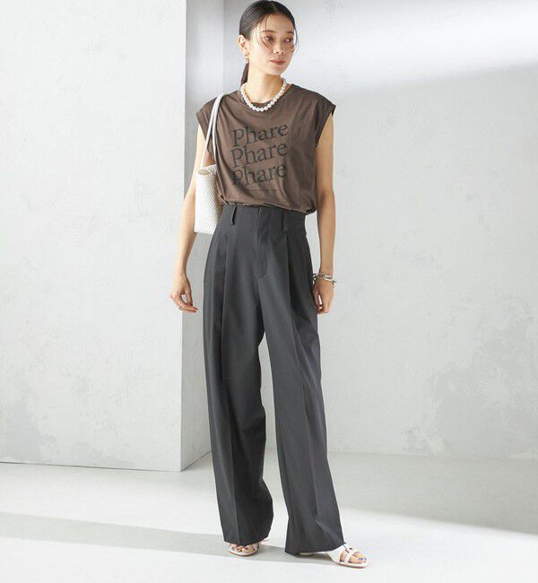 SHIPS for women「プラチナ ヴェール フレンチ スリーブ TEE」|Tシャツ・カットソー|