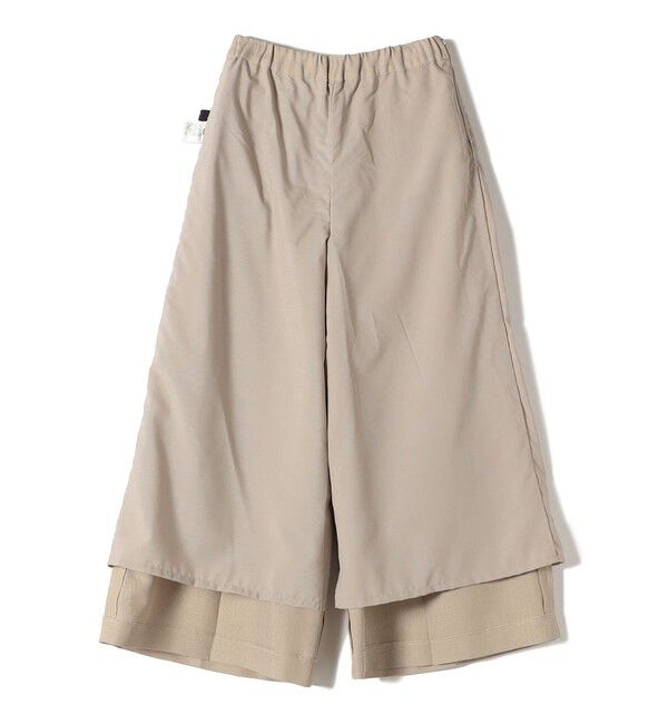 SHIPS Colors 「SHIPS Colors:〈手洗い可能〉バスケット クロップド ワイド パンツ」|その他|