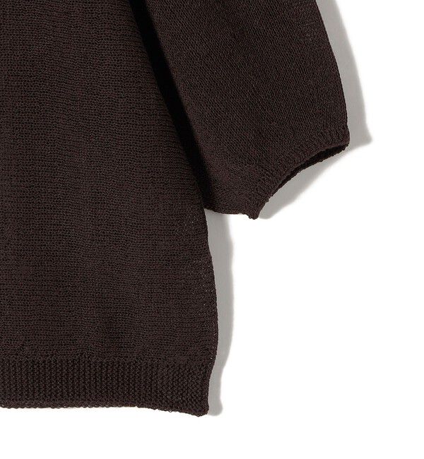 SHIPS for women「〈手洗い可能〉ペーパー パフ スリーブ 半袖 ニット」|ニット・セーター|