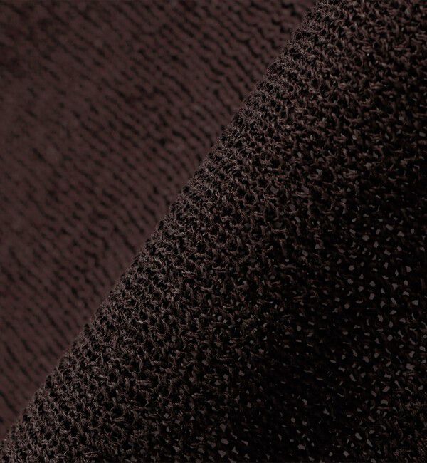 SHIPS for women「〈手洗い可能〉ペーパー パフ スリーブ 半袖 ニット」|ニット・セーター|