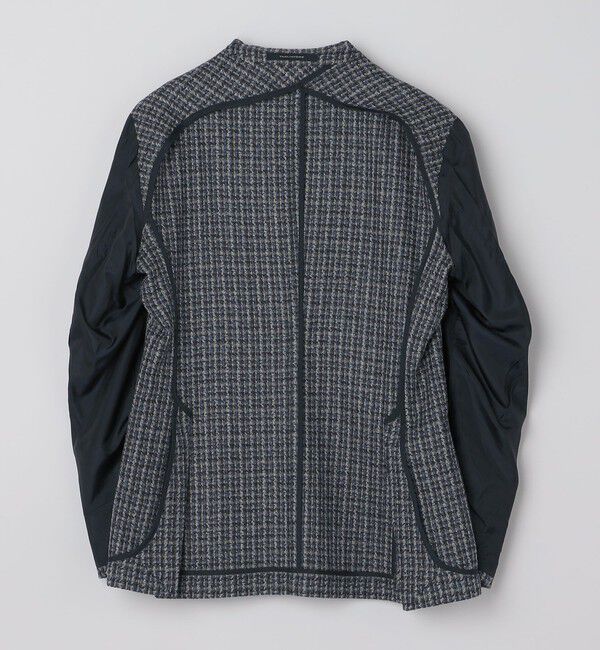 SHIPS「TAGLIATORE: ウール メランジ ハウンドトゥース ジャケット」|テーラードジャケット|