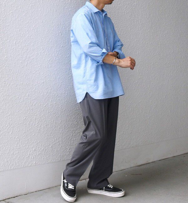 SHIPS any「SHIPS any: コットン/リネン 7分袖 スキッパー プルオーバー シャツ◇◇」|シャツ・ブラウス|