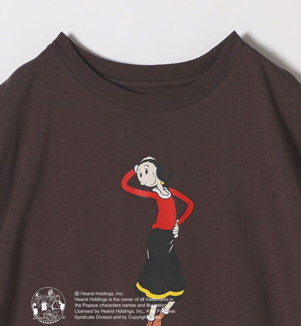 SHIPS any「SHIPS any:〈洗濯機可能〉OLIVE OYL(TM) プリント TEE」|Tシャツ・カットソー|