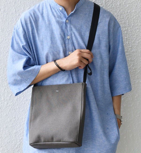 SHIPS any「Filer:〈撥水加工〉トロピカルショルダーバッグ OK18」|ショルダー・メッセンジャー|