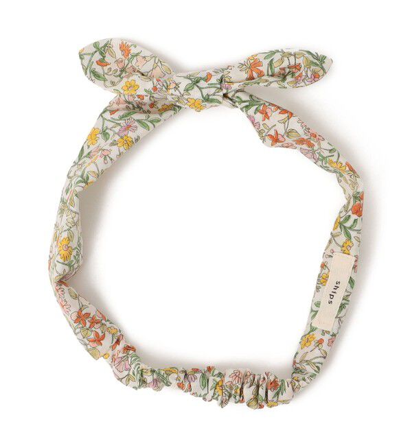 SHIPS KIDS「SHIPS KIDS: ベビー フラワー ヘアバンド」|ヘアバンド|イエロー