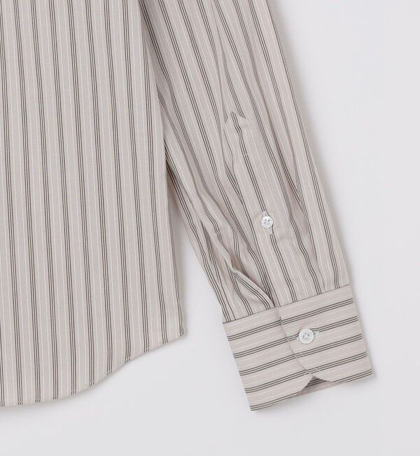 SHIPS「【SHIPS別注】Errico Formicola: LUCA タブ オルタネイトストライプ シャツ」|シャツ・ブラウス|