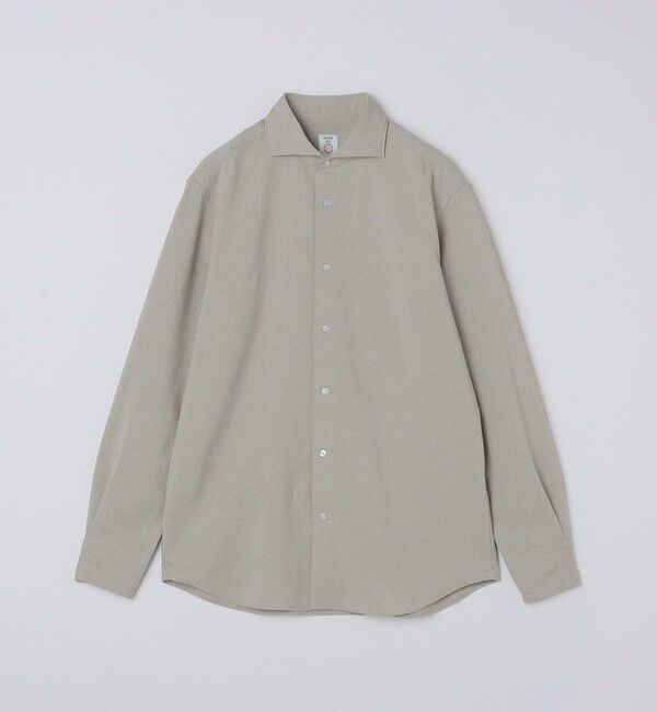 SHIPS Colors 「SHIPS Colors:〈洗濯機可能〉ノーアイロン ワイドカラー シャツ」|シャツ・ブラウス|ライトグレー