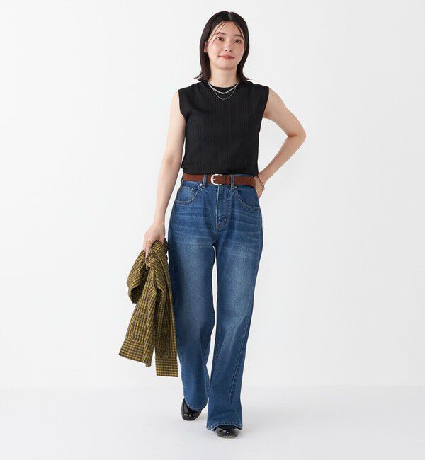 SHIPS Colors 「SHIPS Colors:〈洗濯機可能〉フレア デニム◇」|デニム|