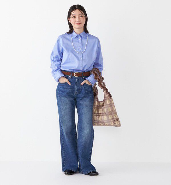 SHIPS Colors 「SHIPS Colors:〈洗濯機可能〉フレア デニム◇」|デニム|