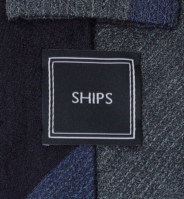 SHIPS「SHIPS: シルク デラヴェ ワイド ストライプ ネクタイ」|ネクタイ・蝶ネクタイ|