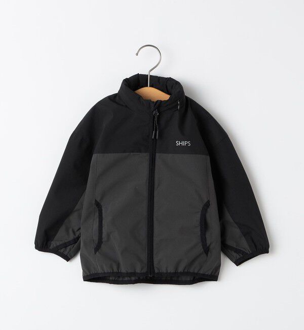 SHIPS KIDS「SHIPS KIDS:80～90cm / 〈撥水/洗濯機可能〉ライト マウンテンパーカ」|その他|ブラック