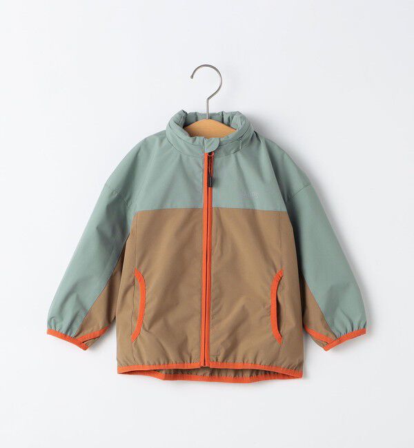 SHIPS KIDS「SHIPS KIDS:80～90cm / 〈撥水/洗濯機可能〉ライト マウンテンパーカ」|その他|ライトグリーン