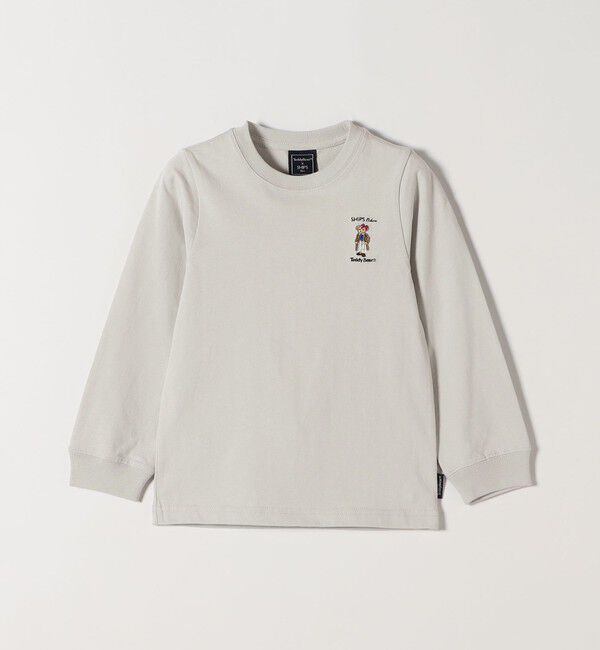 SHIPS Colors 「《新色・追加予約》SHIPS Colors:80～130cm / TeddyBear(R) ロンT◆」|Tシャツ・カットソー|ライトグレー