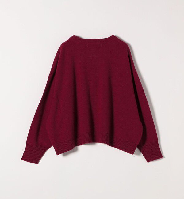 quaranciel「《一部追加予約》quaranciel:〈手洗い可能〉AQUA カシミヤ ミックス ドルマン ニット 25AW」|ニット・セーター|