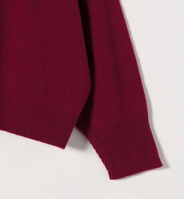 quaranciel「《一部追加予約》quaranciel:〈手洗い可能〉AQUA カシミヤ ミックス ドルマン ニット 25AW」|ニット・セーター|