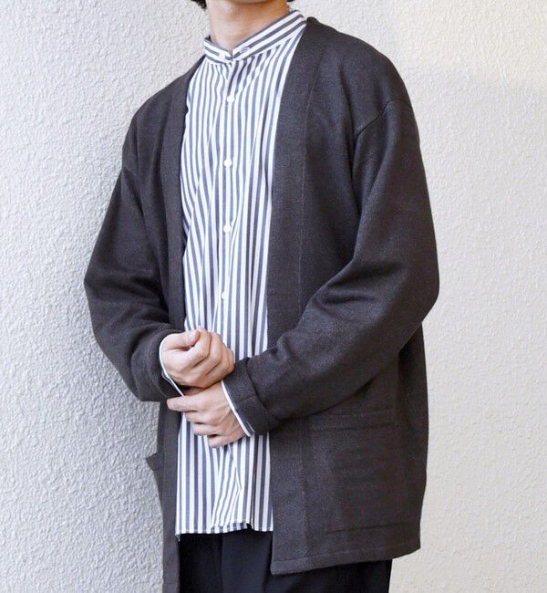 SHIPS any「SHIPS any:〈手洗い可能〉マシュマロ タッチ ニット ノーボタン カーディガン◇」|カーディガン|