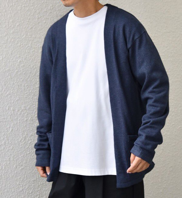 SHIPS any「SHIPS any:〈手洗い可能〉マシュマロ タッチ ニット ノーボタン カーディガン◇」|カーディガン|