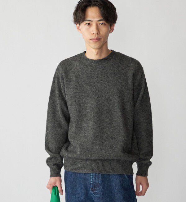 SHIPS「SHIPS: 5ゲージ ヤク ブレンド クルーネック ニット」|ニット・セーター|