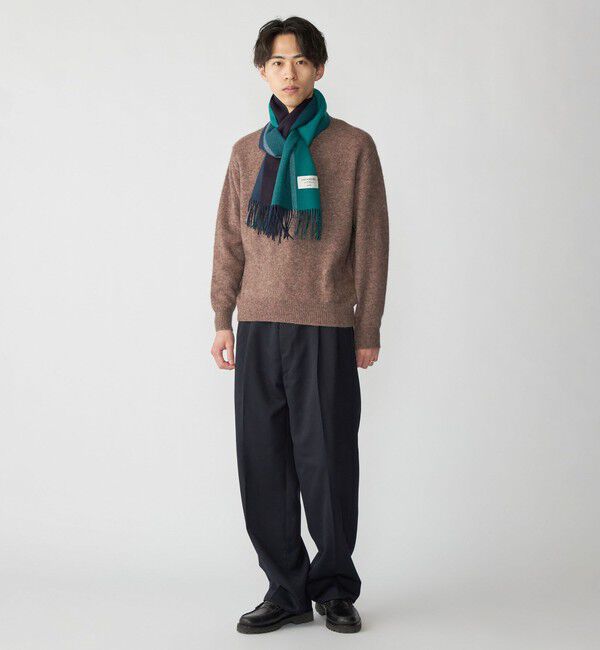 SHIPS「SHIPS: 5ゲージ ヤク ブレンド クルーネック ニット」|ニット・セーター|