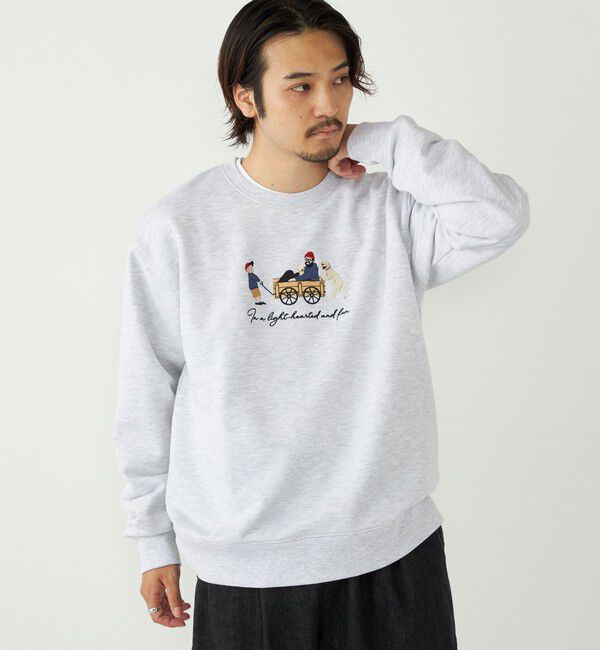 SHIPS Colors 「《一部追加予約》SHIPS Colors:エンブロイダリー スウェット◆」|スウェット・ジャージ|